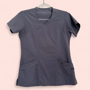 Jockey Women’s Grey Scrub Top